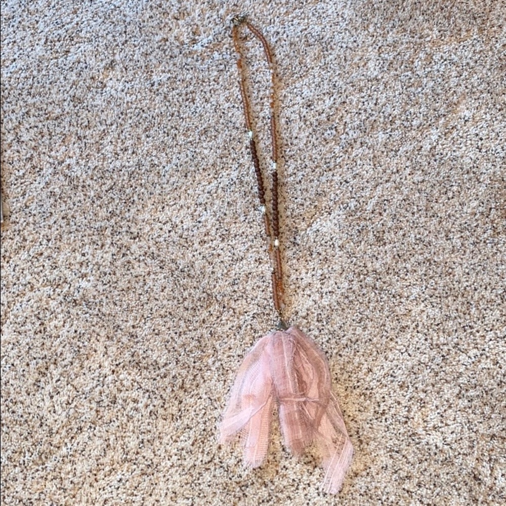 Pink Dangly Necklace